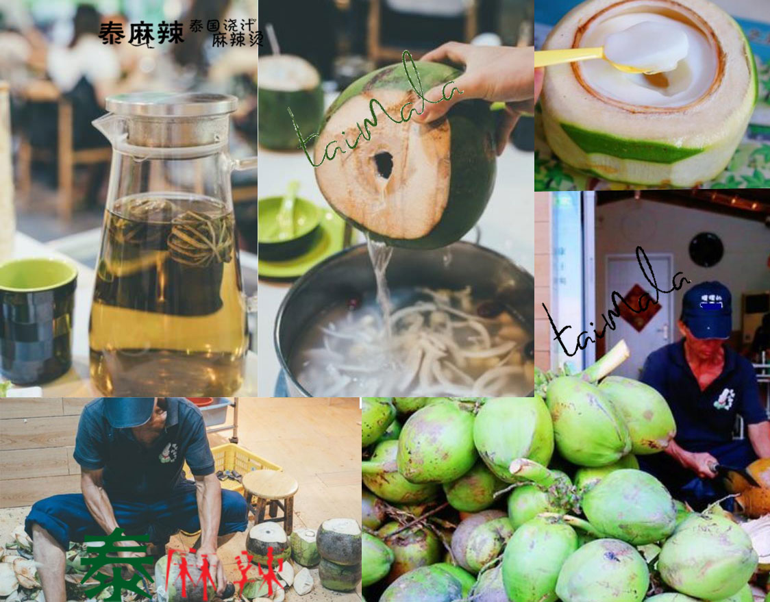 泰麻辣食材:椰子 泰麻辣食材:椰子